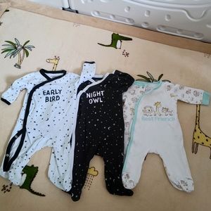 3M Unisex footed sleeper lot
